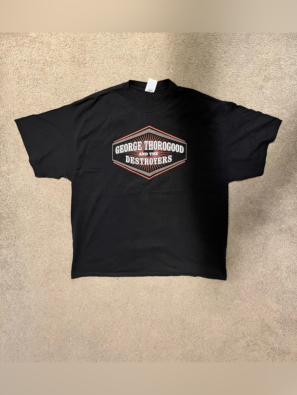 Vintage George Thorogood & The Destroyers T-Shirt – Delta Magnum Weight Tag